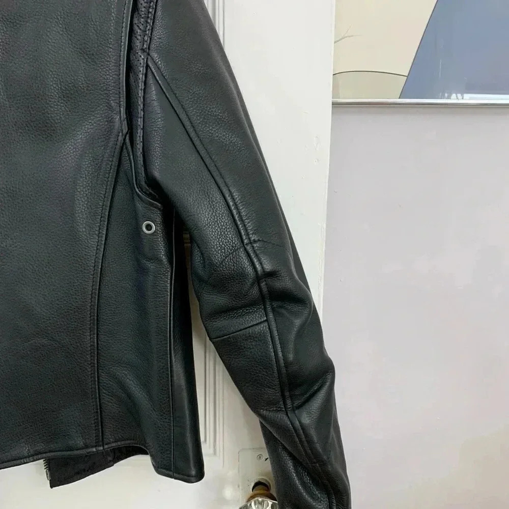 Genuine Leather Vintage Jacket sz small - Picture 16 of 16